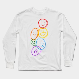 smilies Long Sleeve T-Shirt